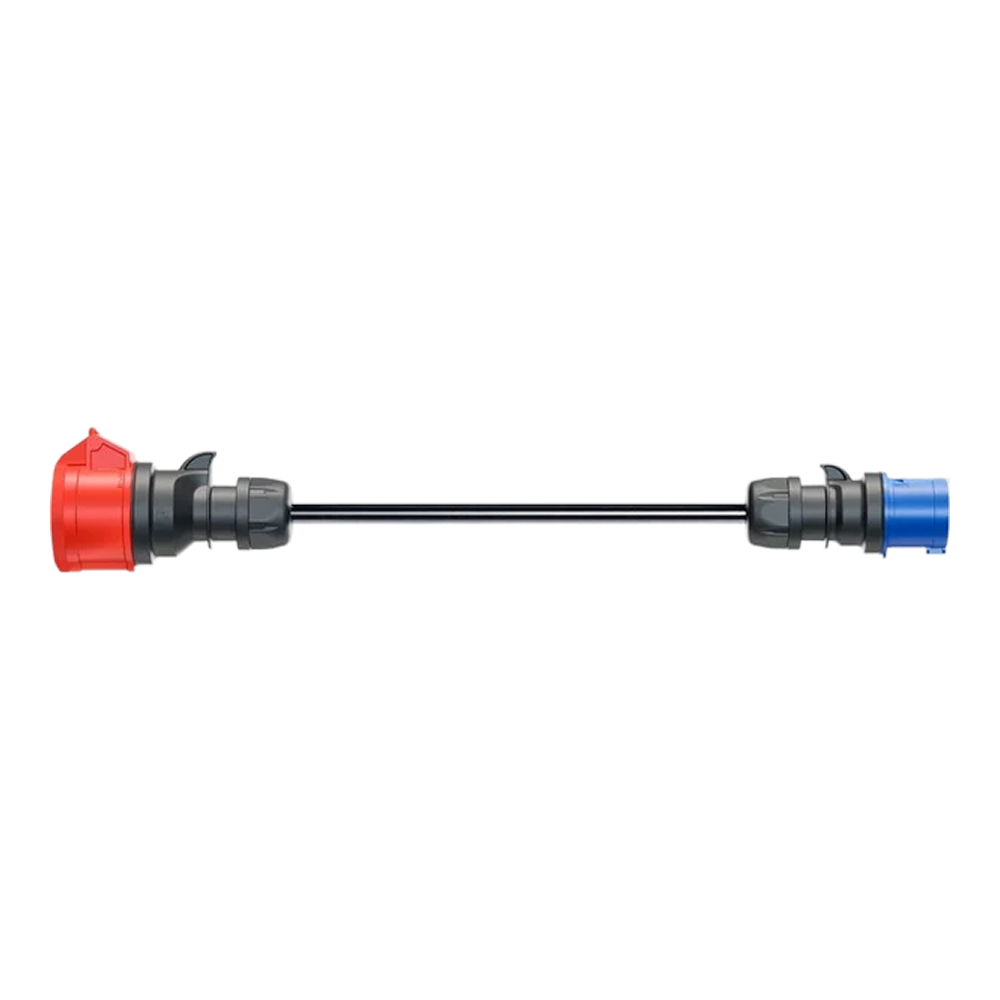go-e Adapter für Gemini flex 11 kW, CEE rot Drehstrom 16A > CEE blau 16