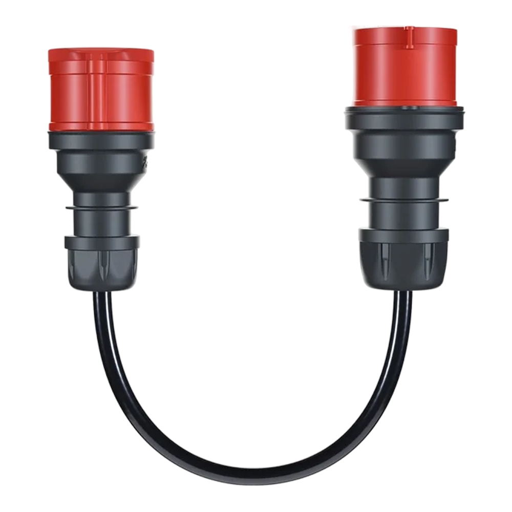 go-e Adapter für Gemini flex 11 kW, CEE rot Drehstrom 16A > CEE rot 32A