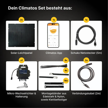 Climatos Balkonkraftwerk Balkon Smart 300