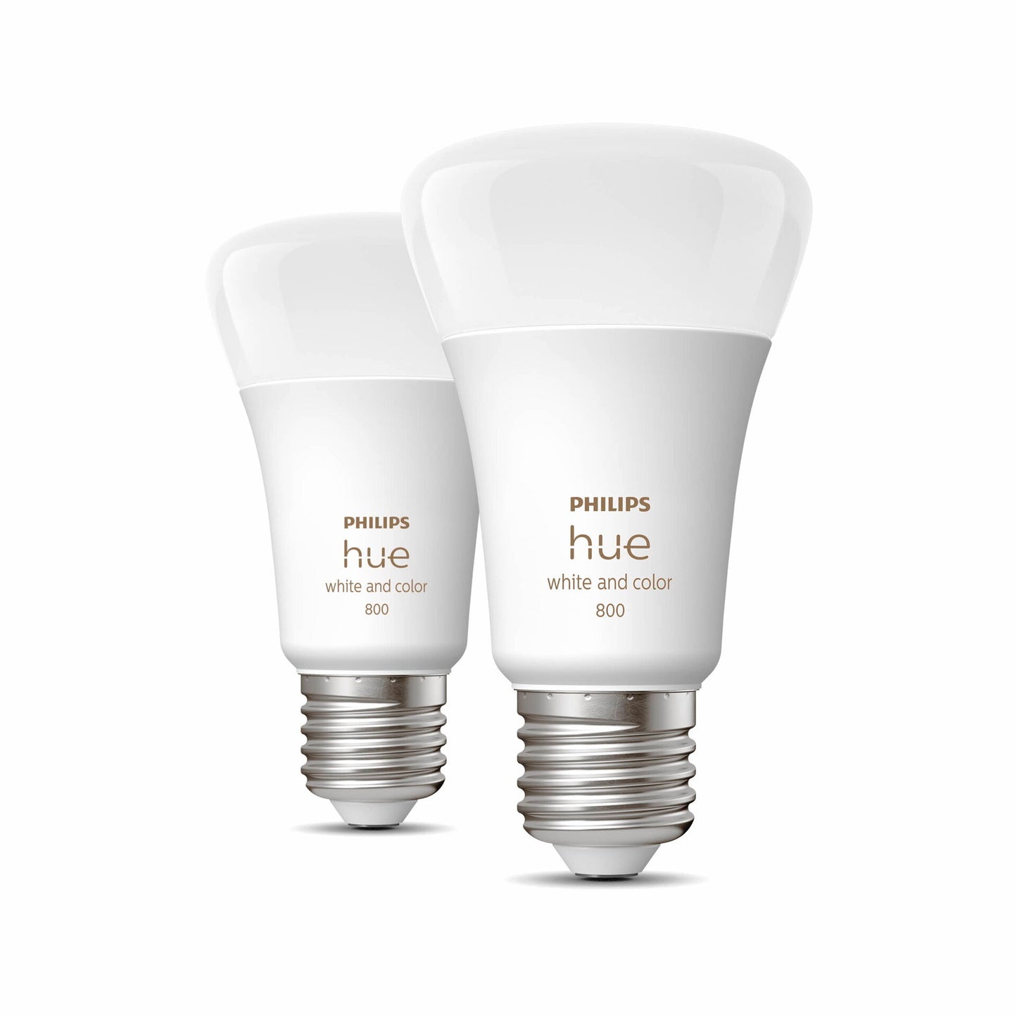 PHILIPS Hue White & Color Ambiance E27 LED Lamp - Set of 2