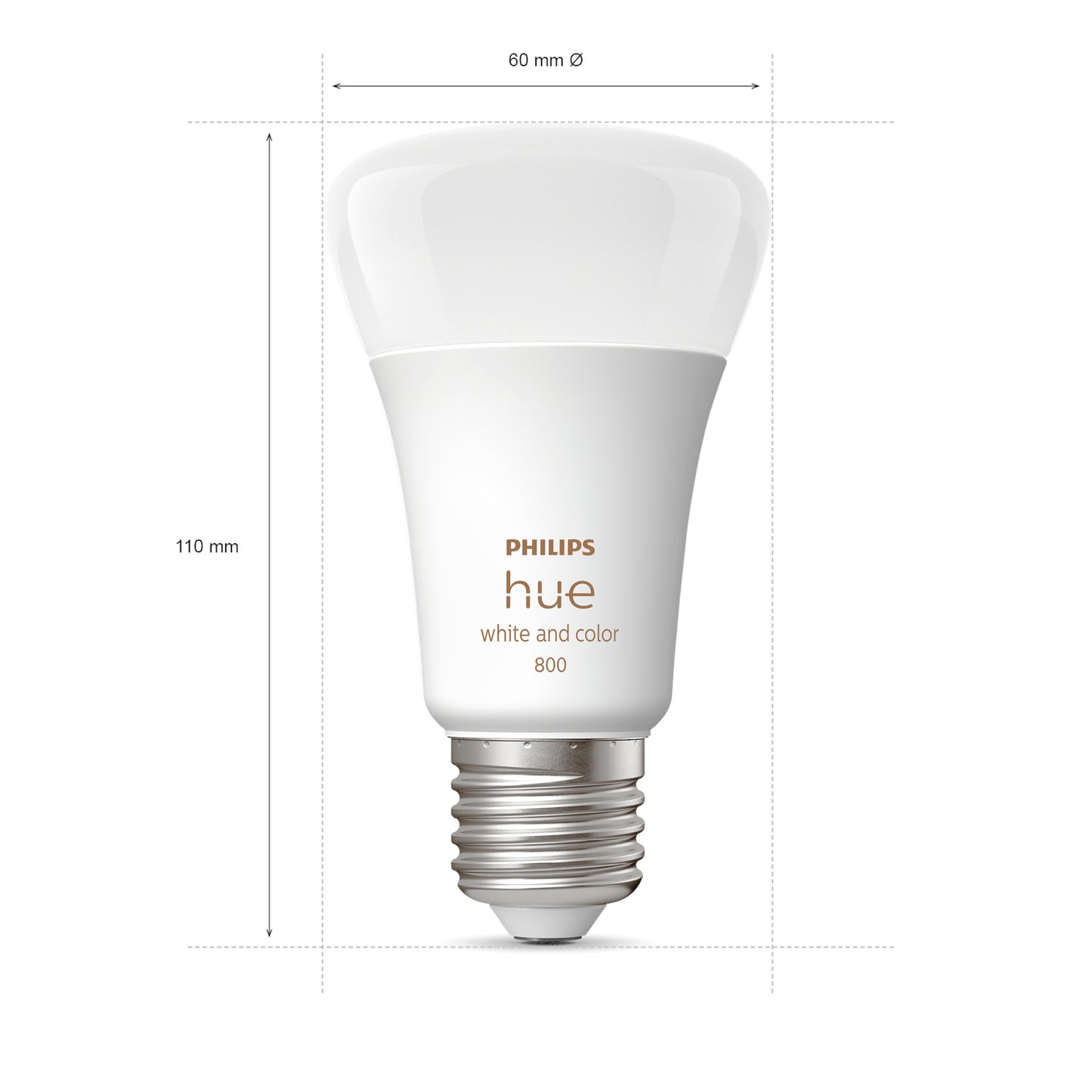 PHILIPS Hue White & Color Ambiance E27 LED-Lampe - 4er Set