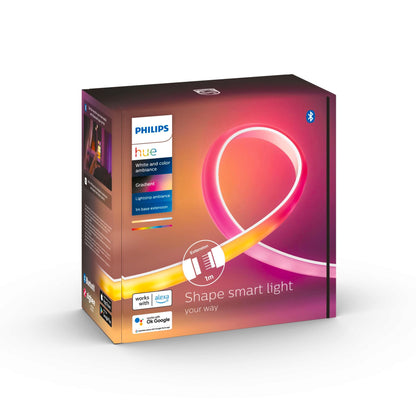 PHILIPS Hue Gradient Ambiance Lightstrip 16 Mio. Farben (1m) - Verlängerung