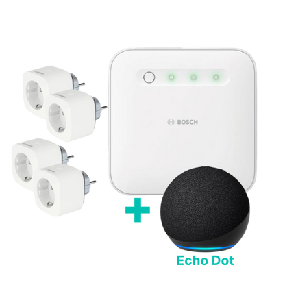 Bosch Smart Home Zwischenstecker - Bundle (+ Amazon Echo)