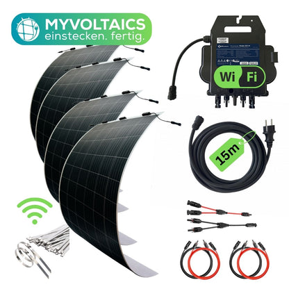 MyVoltaics MyUltraleicht Balkonkraftwerk 1240 Watt