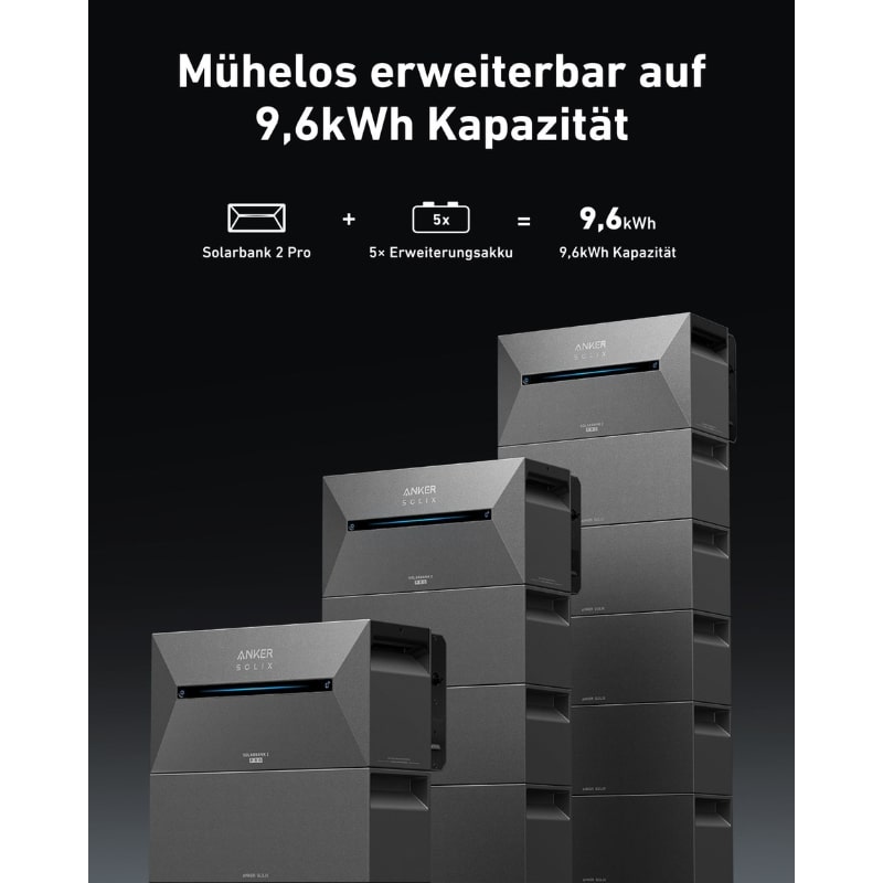 MyVoltaics Balkonkraftwerk 1760+ Watt mit Speicher (1,6 kWh)