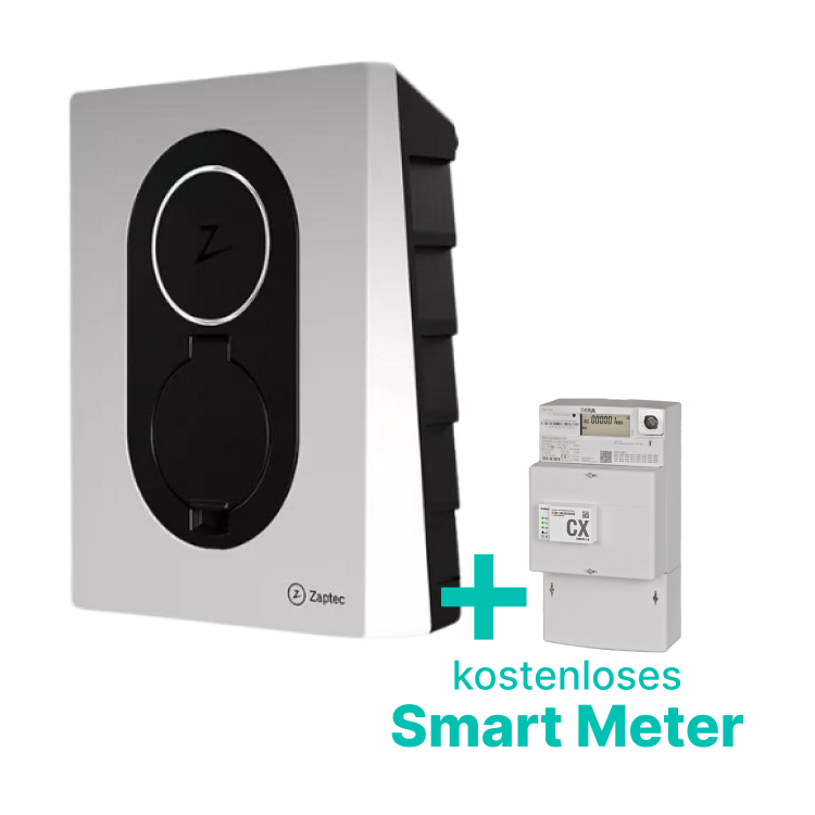 Zaptec Go (22 kW) + kostenloses Smart Meter