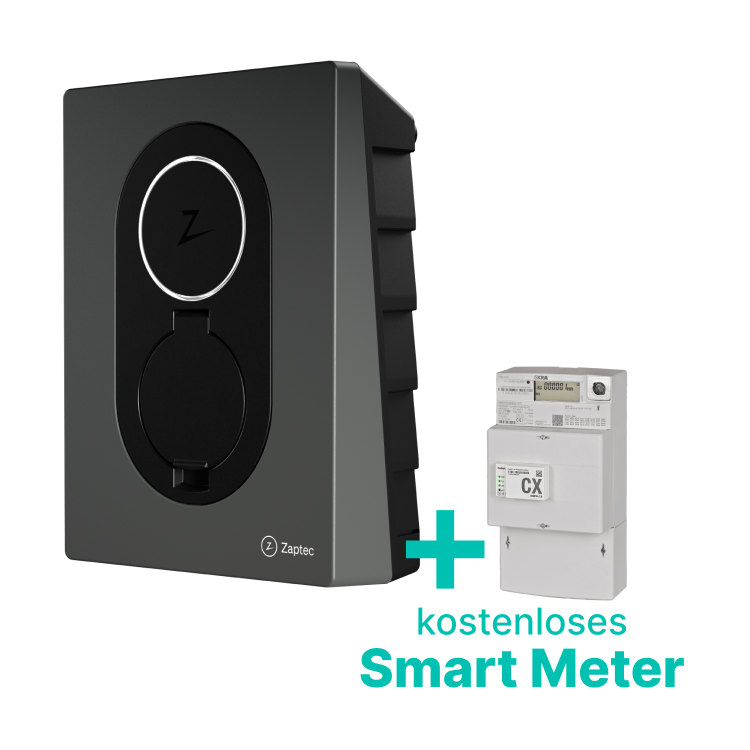 Zaptec Go (22 kW) + kostenloses Smart Meter