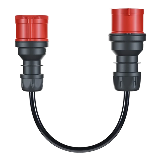 go-e Adapter für Gemini flex 11 kW, CEE rot Drehstrom 16A > CEE rot 32A